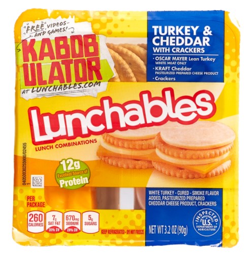 Turkey and Cheddar Lunchables
